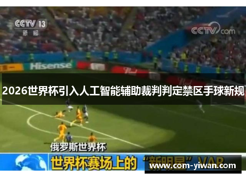 2026世界杯引入人工智能辅助裁判判定禁区手球新规